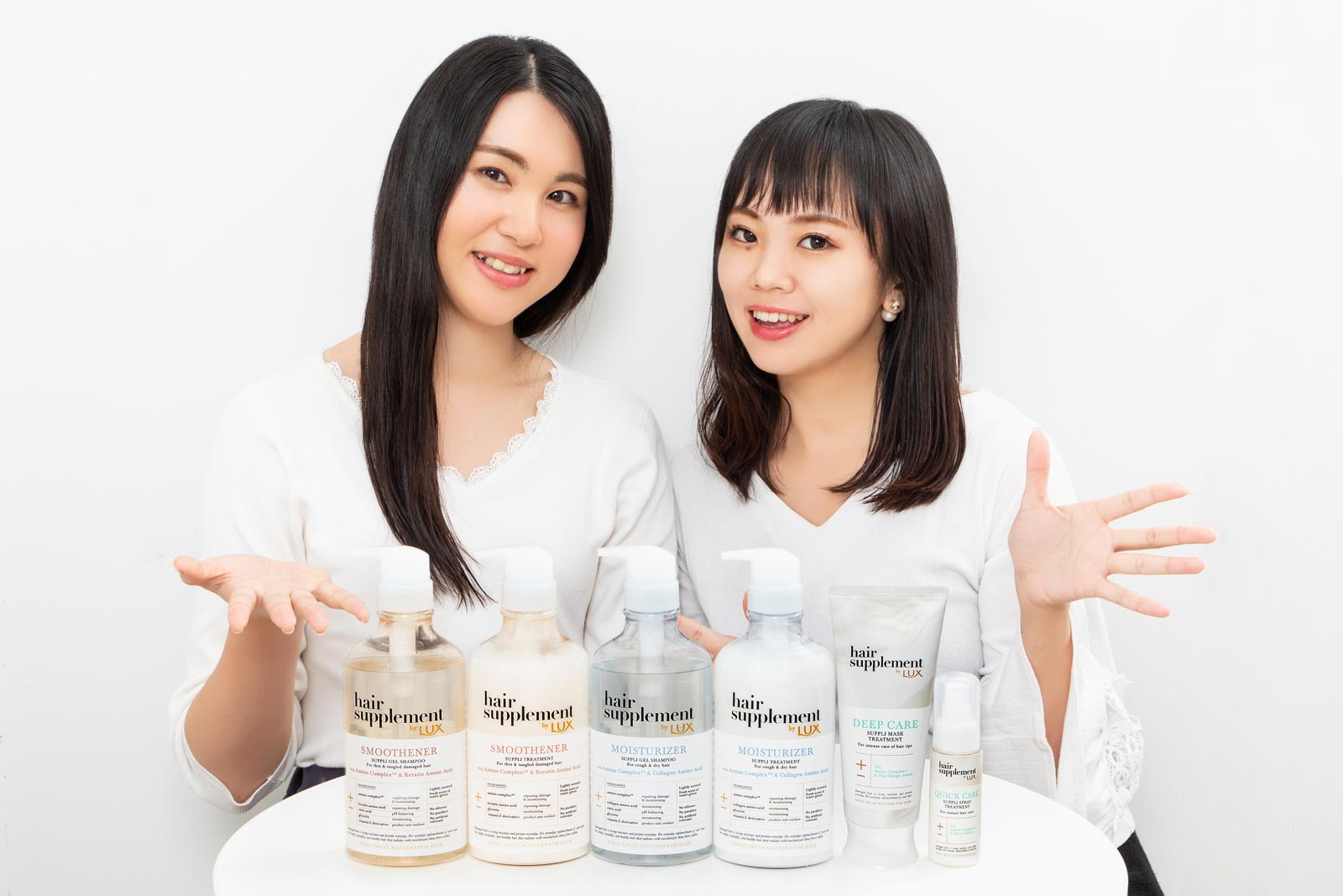 使うたび髪にアミノ酸※を補う、新発想ヘアケア「ラックス ヘアサプリ」に注目！ | up PLUS online （アッププラス）