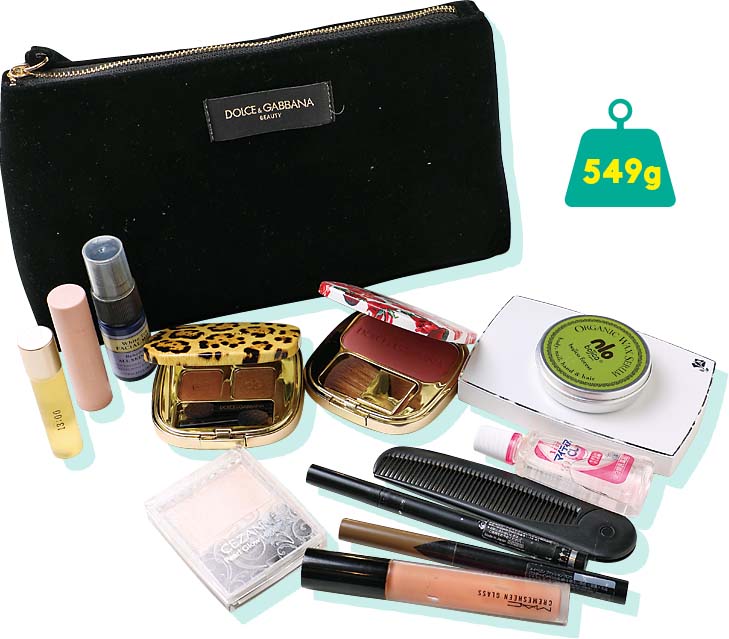 自慢のポーチの中身を全部見せ！「毎日、私と共にあるコスメ」を教え