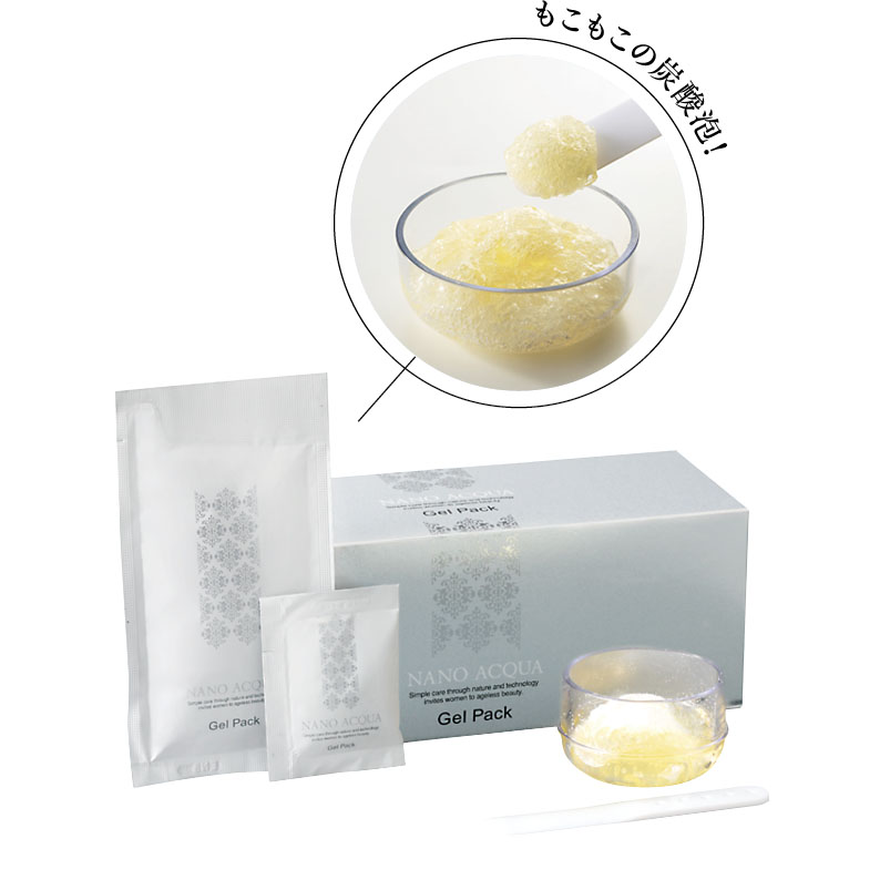 新品未開封　ナノアクア　炭酸ジェルパック 炭酸ジェルパック フェヴリナ ナノアクア 炭酸ジェル 新品 未使用